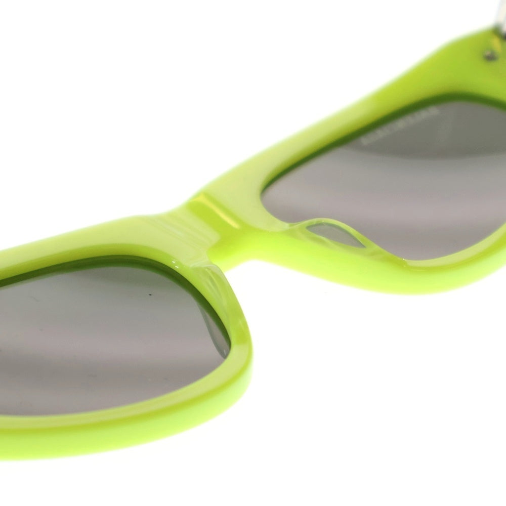 BALENCIAGA(バレンシアガ) Side Logo Frame Sunglasses BB0095S サイドロゴ フレーム サングラス アイウェア 53□19‐135 イエロー