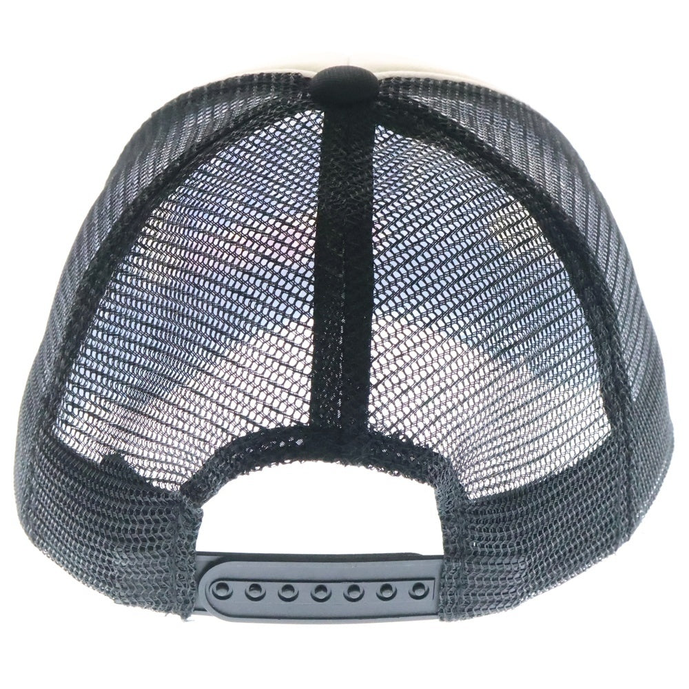 NO CAP CLUB(ノーキャップクラブ) I HAVE A DREAM MESH CAP 刺繍メッシュキャップ ブラック/ホワイト