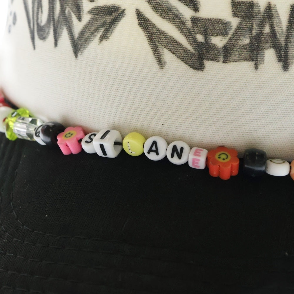 SILANE(シラン) ORIGINAL CAP ビーズ付きメッシュキャップ ブラック