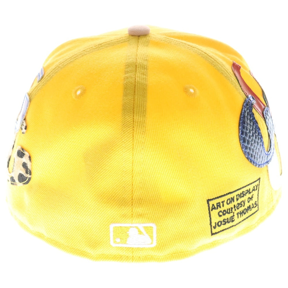 NEW ERA(ニューエラ) ×Gallery Dept G-PATCHES LA DODGERS CAP Gパッチ エルエー ベースボールキャップ イエロー
