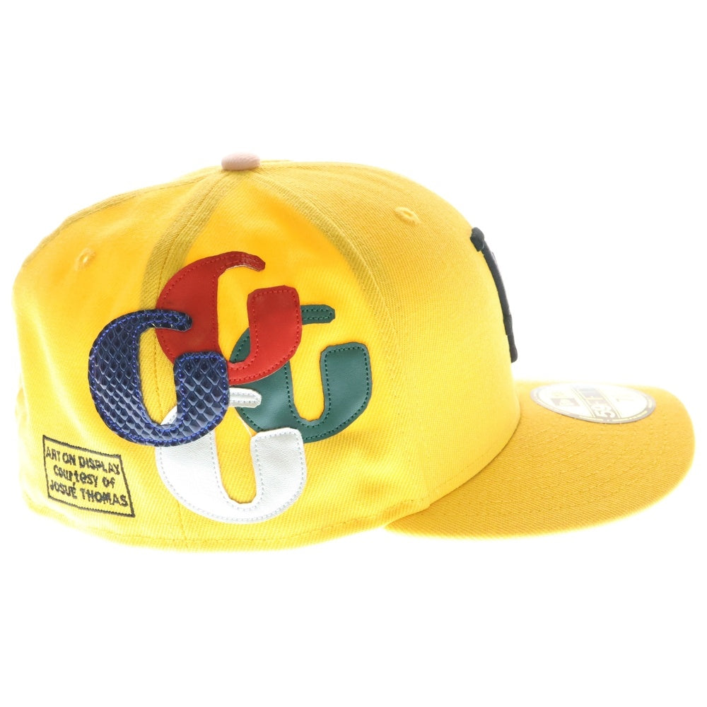 NEW ERA(ニューエラ) ×Gallery Dept G-PATCHES LA DODGERS CAP Gパッチ エルエー ベースボールキャップ イエロー