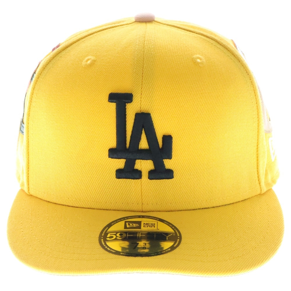 NEW ERA(ニューエラ) ×Gallery Dept G-PATCHES LA DODGERS CAP Gパッチ エルエー ベースボールキャップ イエロー