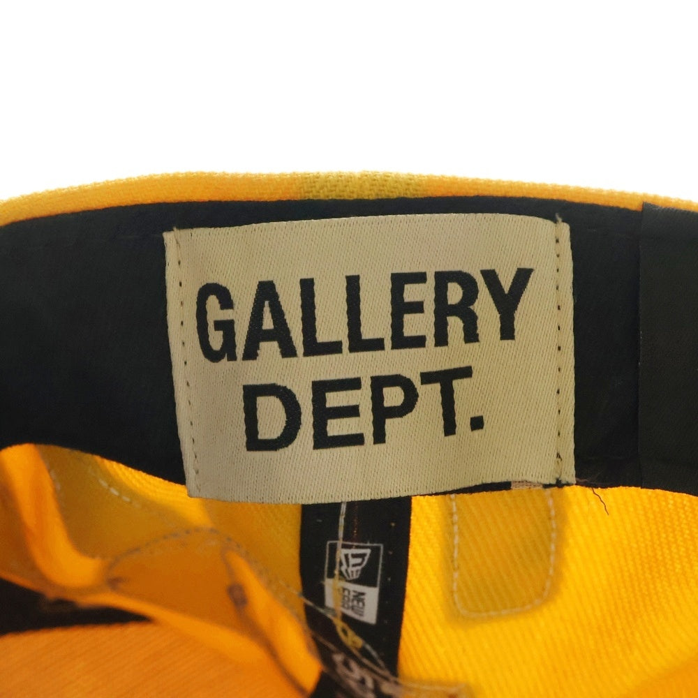 NEW ERA(ニューエラ) ×Gallery Dept G-PATCHES LA DODGERS CAP Gパッチ エルエー ベースボールキャップ イエロー