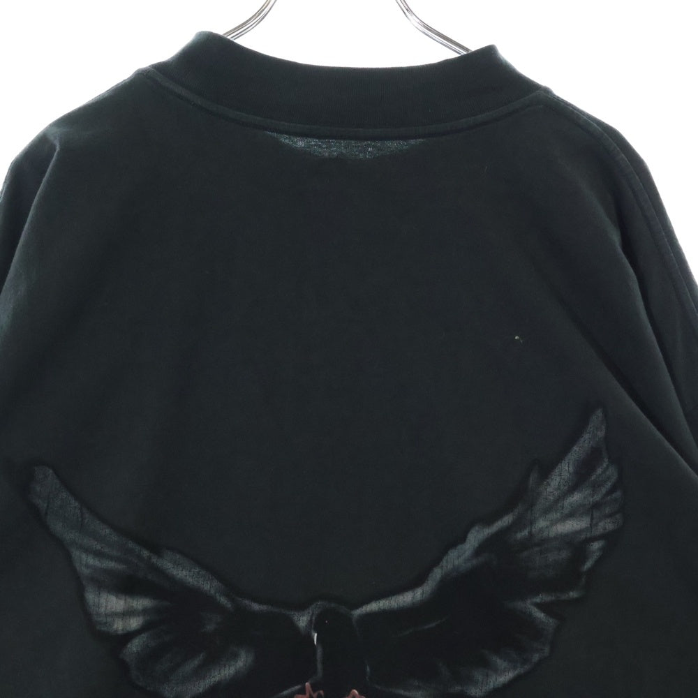 Yeezy Gap Engineered by Balenciaga(イージー ギャップ エンジニアードバイ バレンシアガ) Dove Long Sleeve T-Shirt 469671-02 ドーヴ 長袖ロングTシャツ ブラック