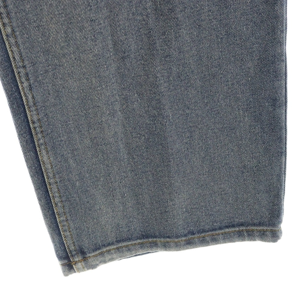 WKNDRS(ウィークエンダーズ) ×PLAYBOY PATCH BAGGY JEANS ×プレイボーイ パッチワーク バギーデニムパンツ ブルー