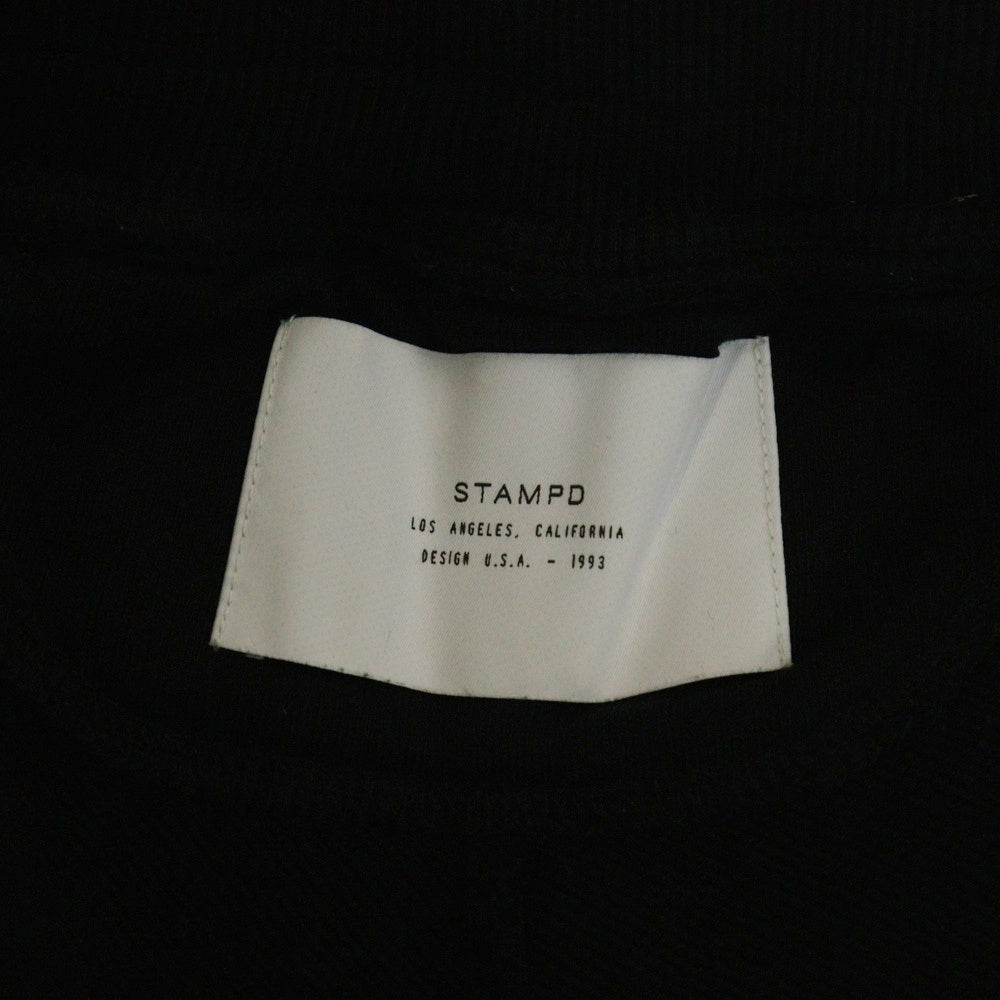 STAMPD(スタンプド) ロゴショートパンツ ハーフパンツ ブラック