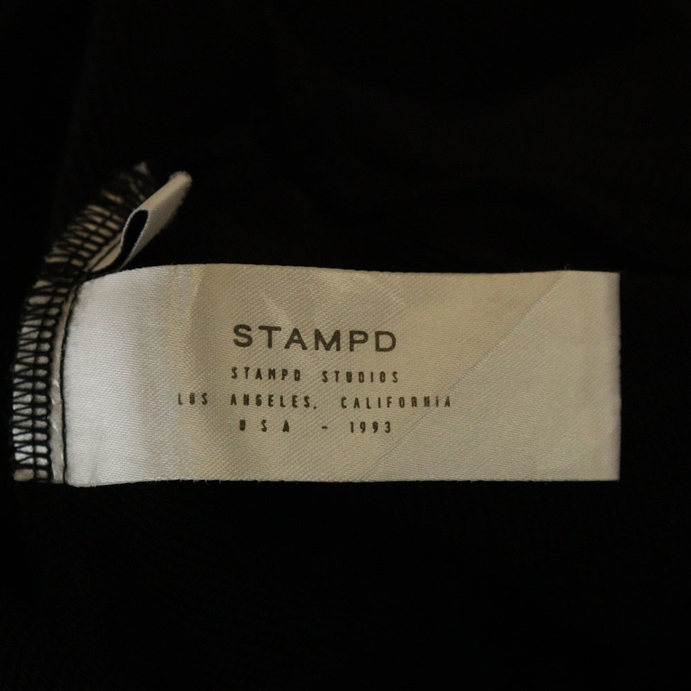 STAMPD(スタンプド) ロゴショートパンツ ハーフパンツ ブラック