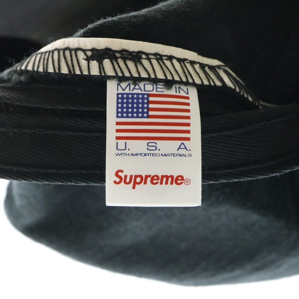 SUPREME(シュプリーム) 23AW 2-Tone Camp Cap ツートーンキャンプキャップ ブラック