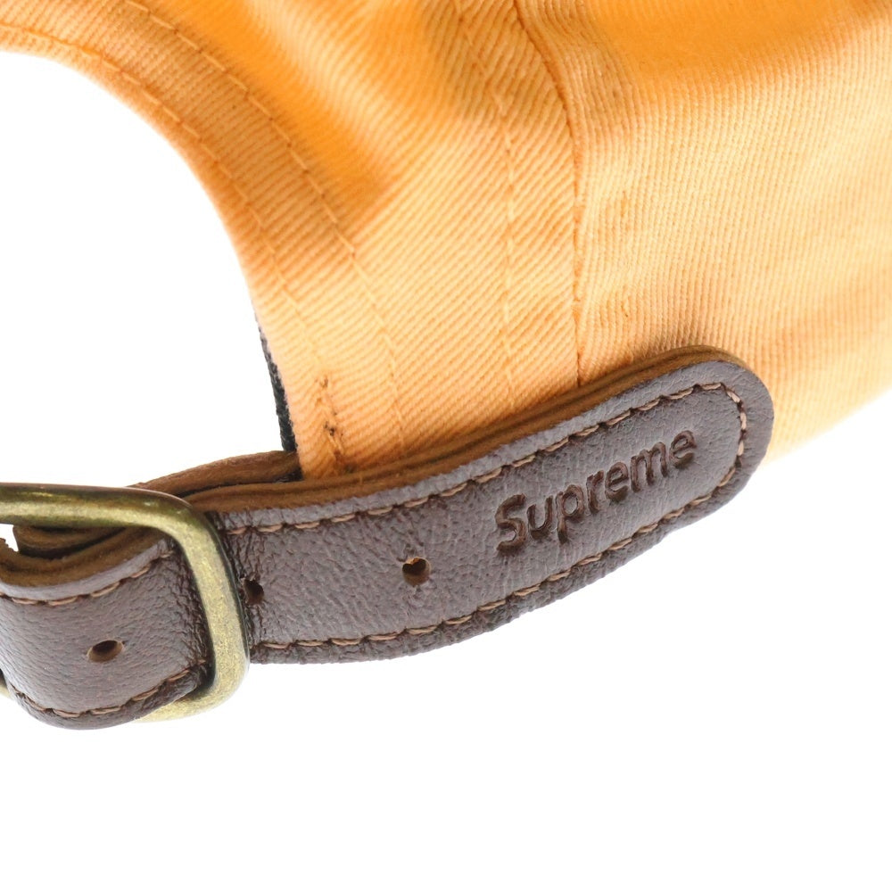 SUPREME(シュプリーム) 24SS Washed Chino Twill Camp Cap ウォッシュドキャンプキャップ オレンジ