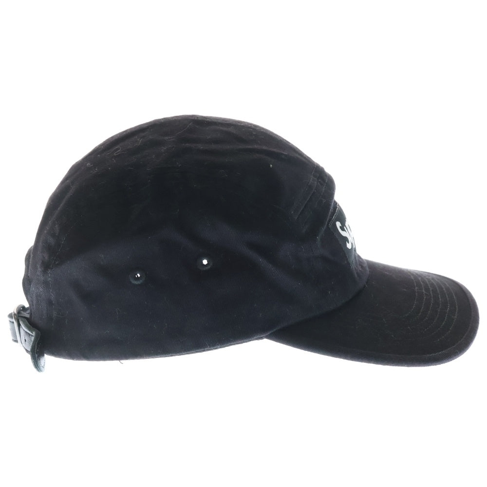 SUPREME(シュプリーム) 24SS Box Logo Camp Cap ボックスロゴ キャンプキャップ ブラック
