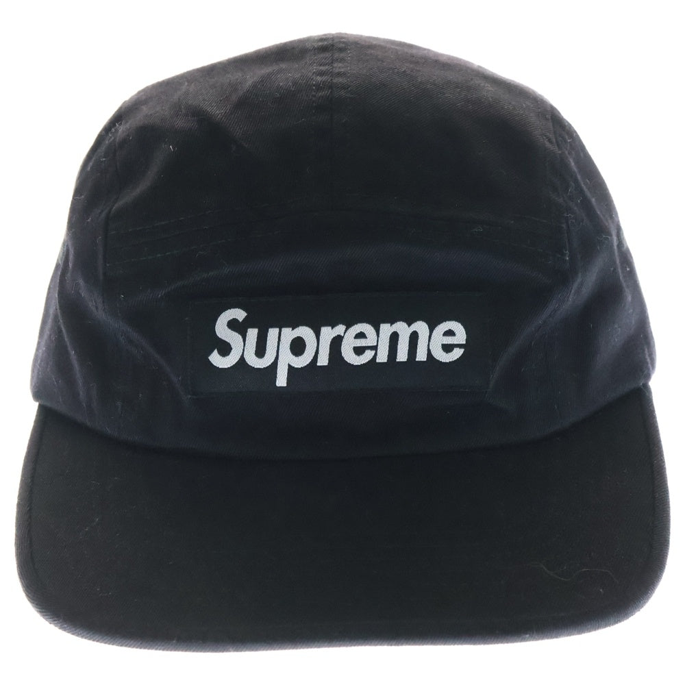 SUPREME(シュプリーム) 24SS Box Logo Camp Cap ボックスロゴ キャンプキャップ ブラック