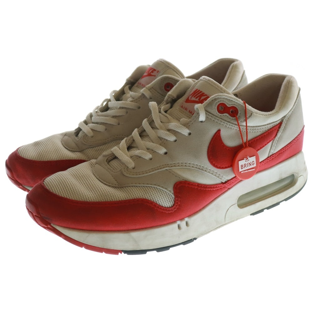 NIKE(ナイキ) AIR MAX 1 86 OG BIG BUBBLE RED エアマックス1 86 オリジナル ローカットスニーカー DQ3989-100 レッド/ホワイト US10/28cm