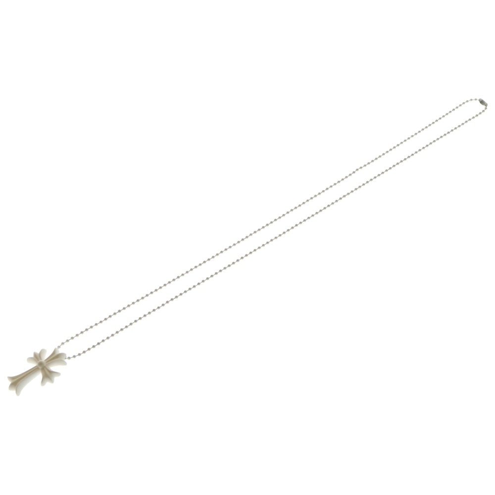 CHROME HEARTS(クロムハーツ) RUBBER CH CRS SML スモールCHクロス ラバーネックレス シリコン BCA306 ホワイト