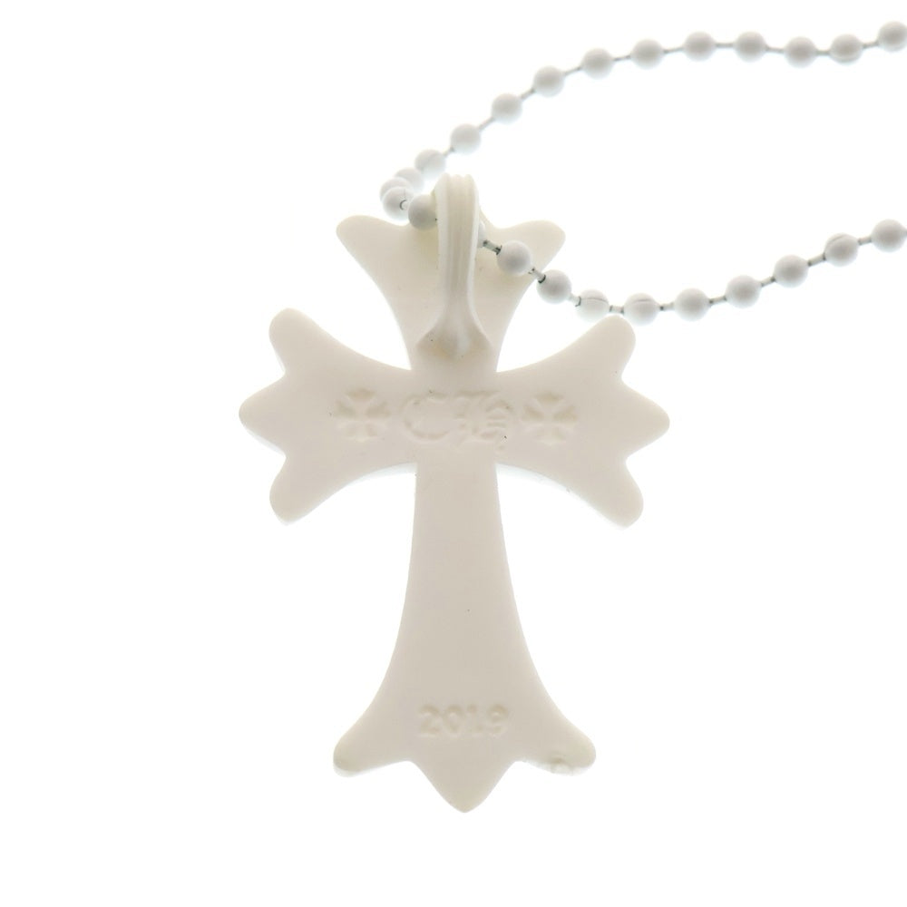 CHROME HEARTS(クロムハーツ) RUBBER CH CRS SML スモールCHクロス ラバーネックレス シリコン BCA306 ホワイト
