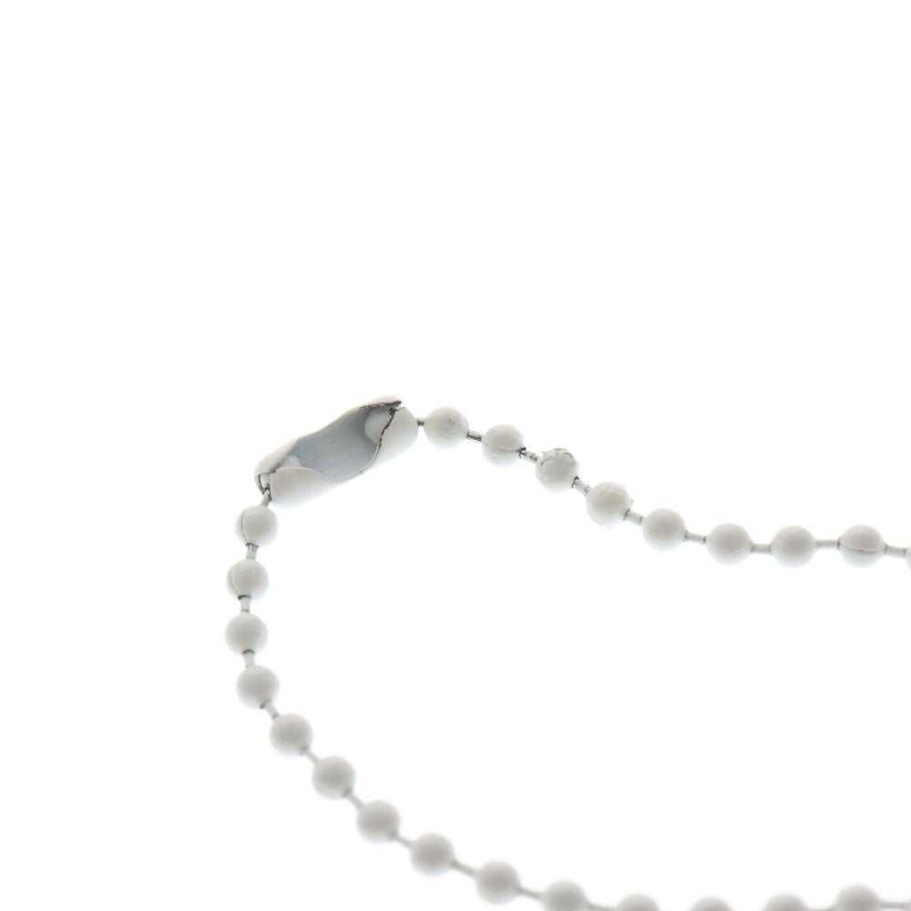 CHROME HEARTS(クロムハーツ) RUBBER CH CRS SML スモールCHクロス ラバーネックレス シリコン BCA306 ホワイト