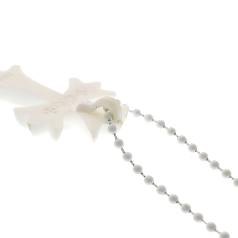 CHROME HEARTS(クロムハーツ) RUBBER CH CRS SML スモールCHクロス ラバーネックレス シリコン BCA306 ホワイト