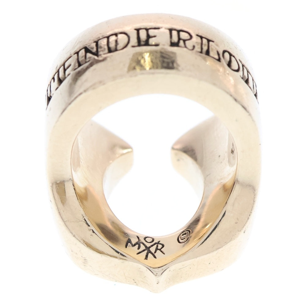 TENDERLOIN(テンダーロイン) T-H.SRING GOLD/STONE 8K ダイヤ ホースシューリング 指輪 ゴールド
