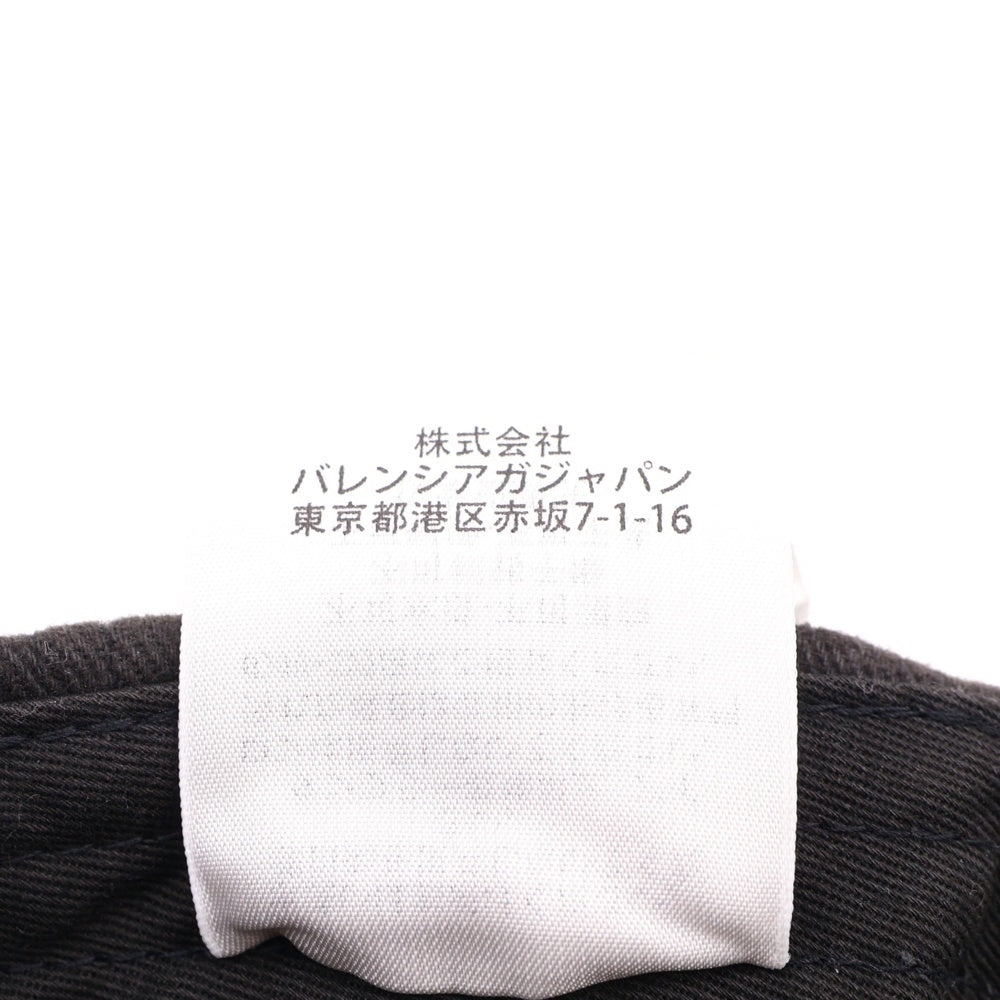 BALENCIAGA(バレンシアガ) Femme ロゴ刺繍 ベースボールキャップ ブラック