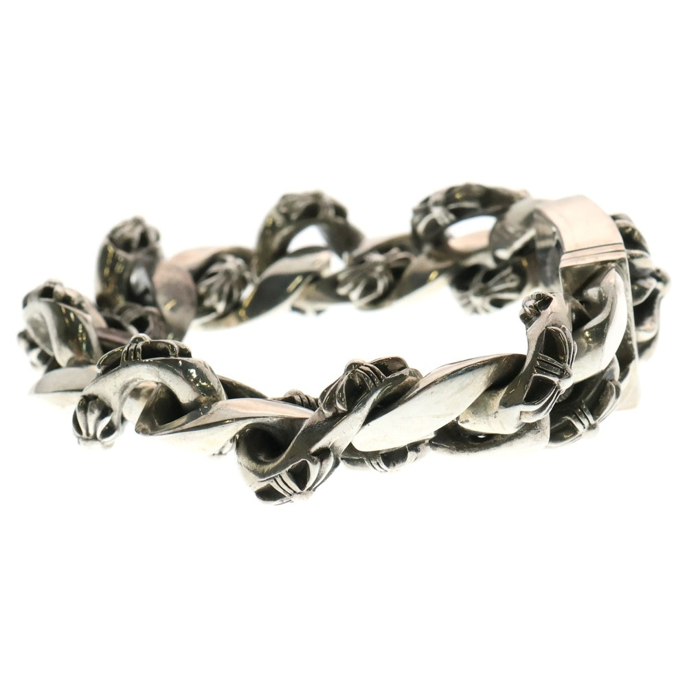 CHROME HEARTS(クロムハーツ) ID LRG BOX CHX CHX ボックスIDファンシーリンク ブレスレット ブレスレット 13LINK シルバー
