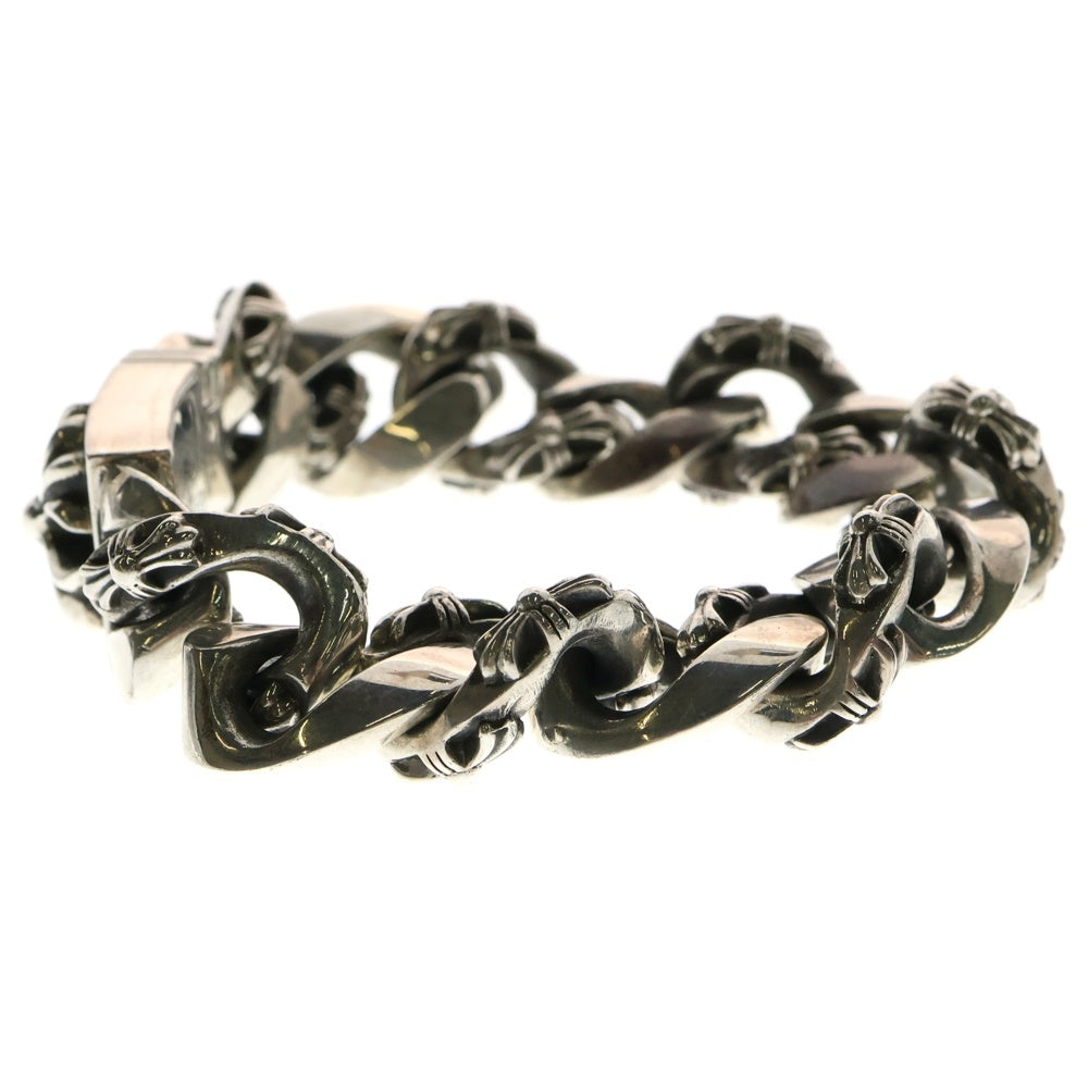 CHROME HEARTS(クロムハーツ) ID LRG BOX CHX CHX ボックスIDファンシーリンク ブレスレット ブレスレット 13LINK シルバー