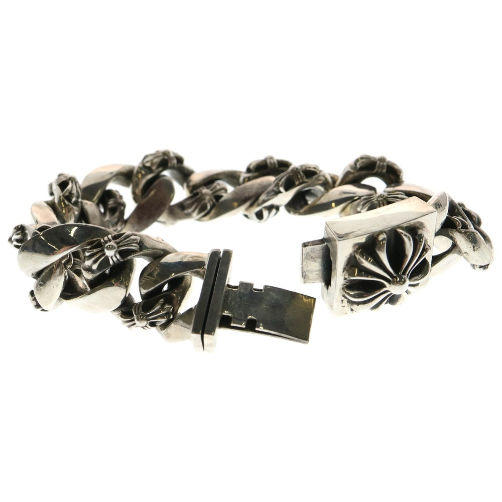 CHROME HEARTS(クロムハーツ) ID LRG BOX CHX CHX ボックスIDファンシーリンク ブレスレット ブレスレット 13LINK シルバー