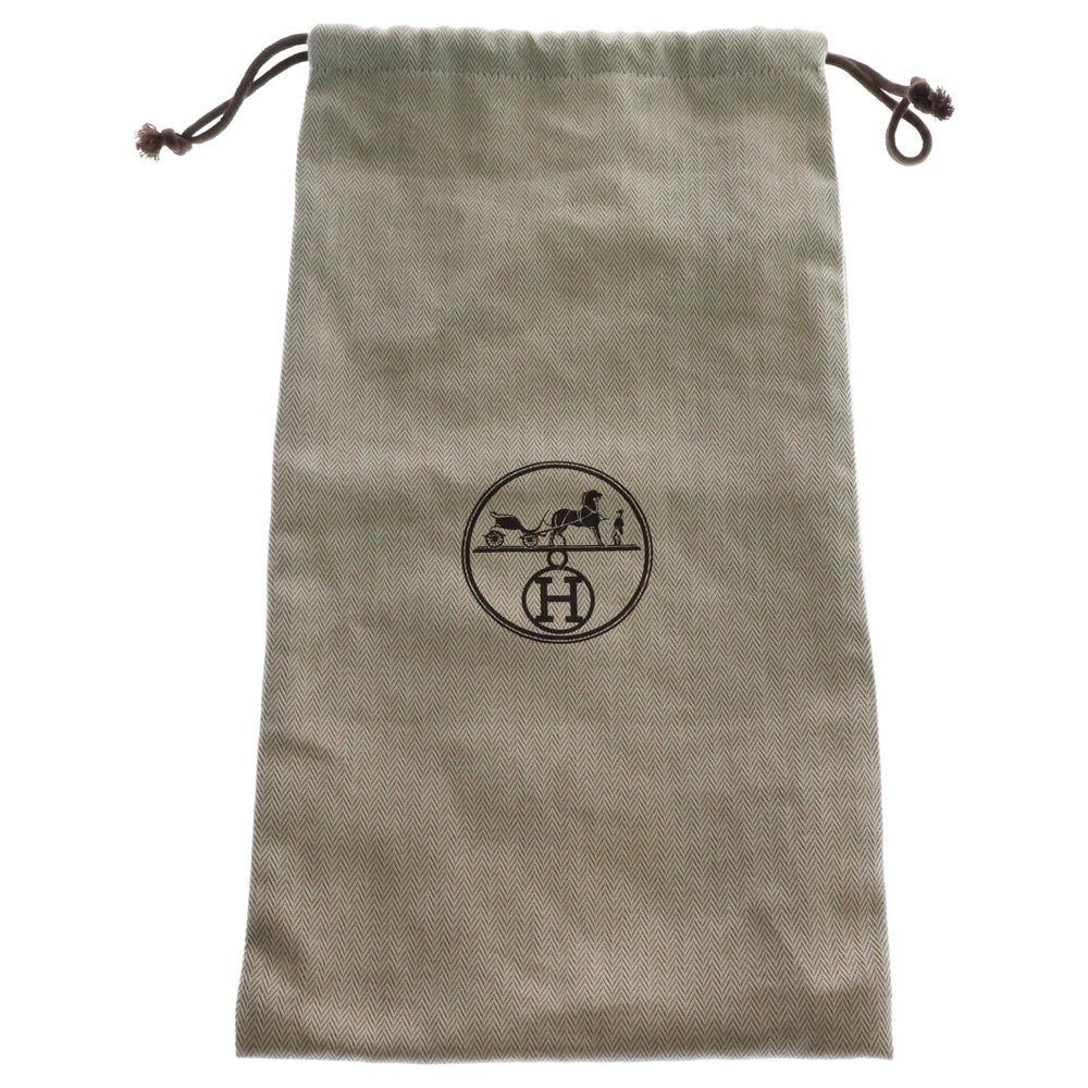 HERMES(エルメス) アレッサンドロ モカシン ローファー ドライビングシューズ ローカット ブラック