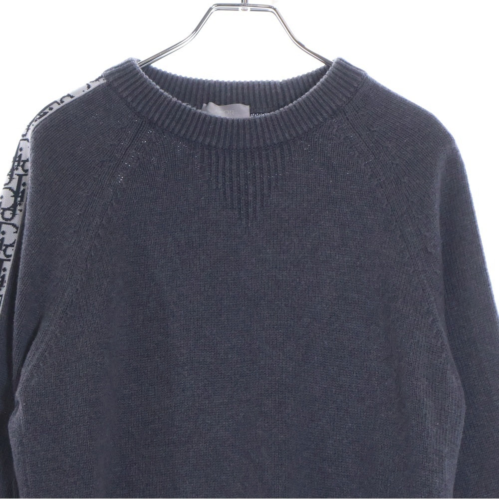 Christian Dior(クリスチャンディオール) 19AW オブリーク コットン プルオーバーセーター