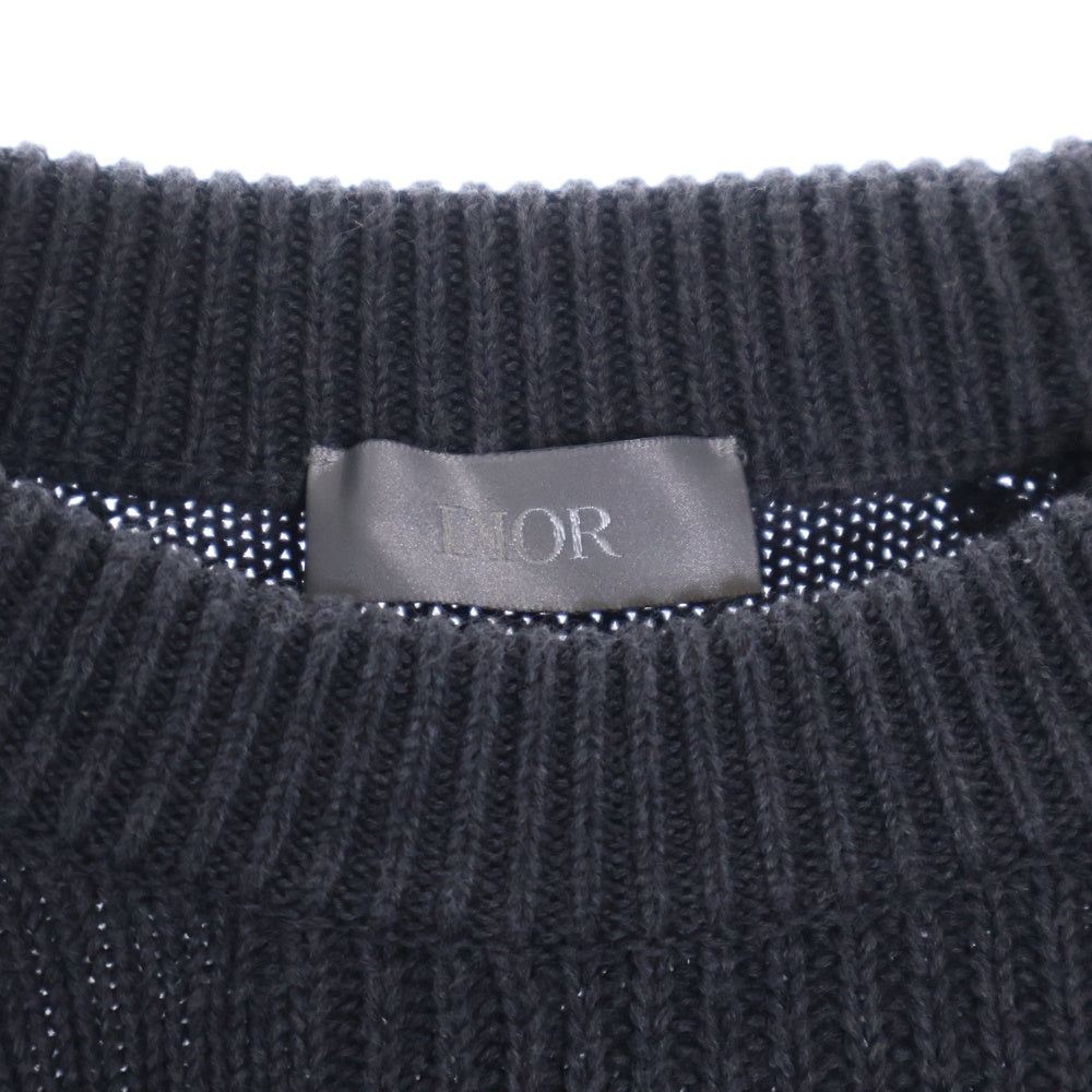 Christian Dior(クリスチャンディオール) 19AW オブリーク コットン プルオーバーセーター