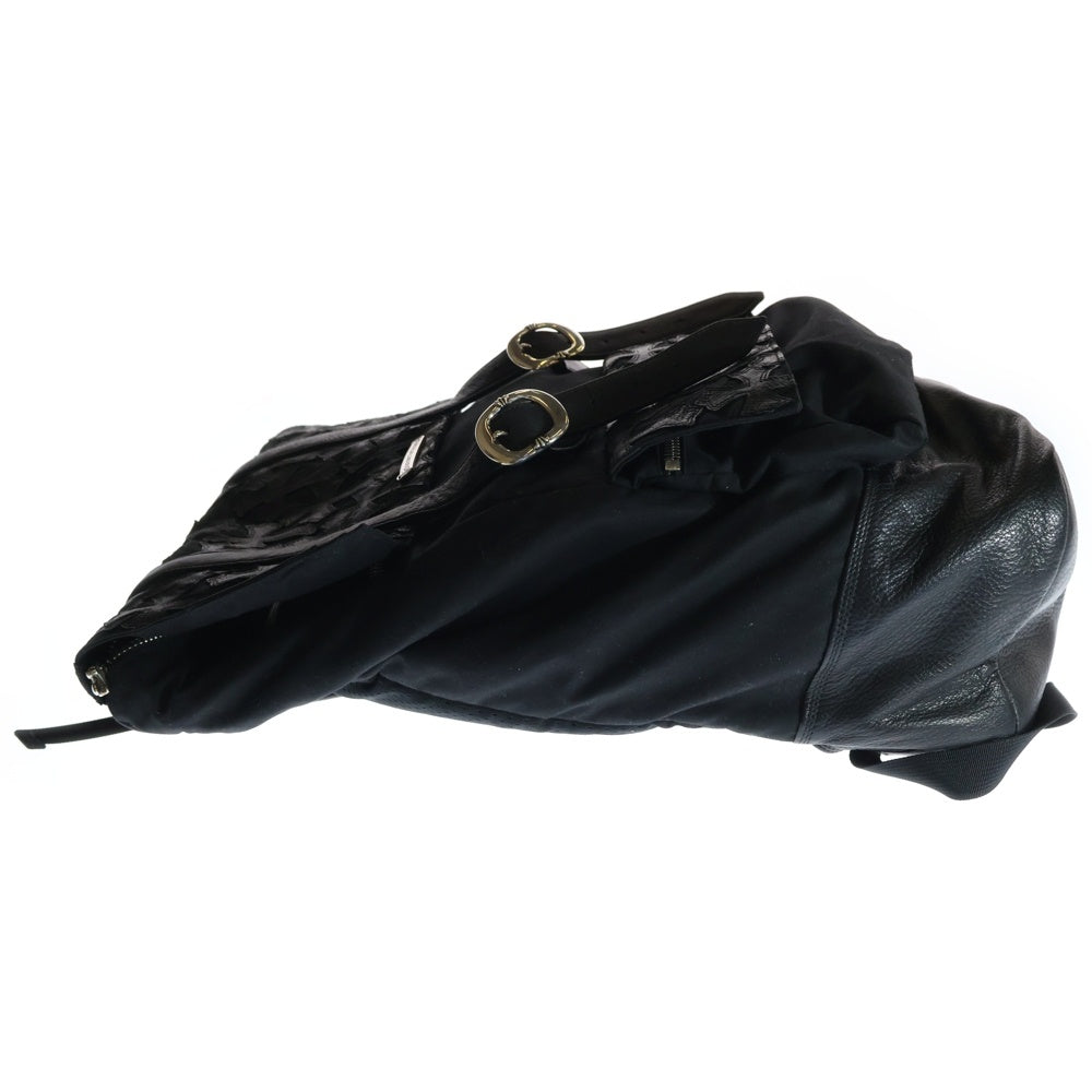 CHROME HEARTS(クロムハーツ) MOTO BACKPACK CROSS モトバッグ セメタリーパッチガンスリンガーストラップバックパックリュック