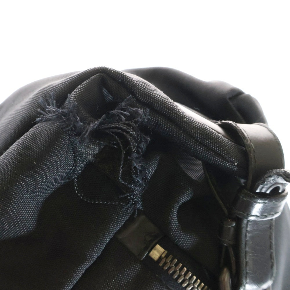 BOTTEGA VENETA(ボッテガヴェネタ) イントレチャート ナイロン/レザー バックパック リュック ブラック