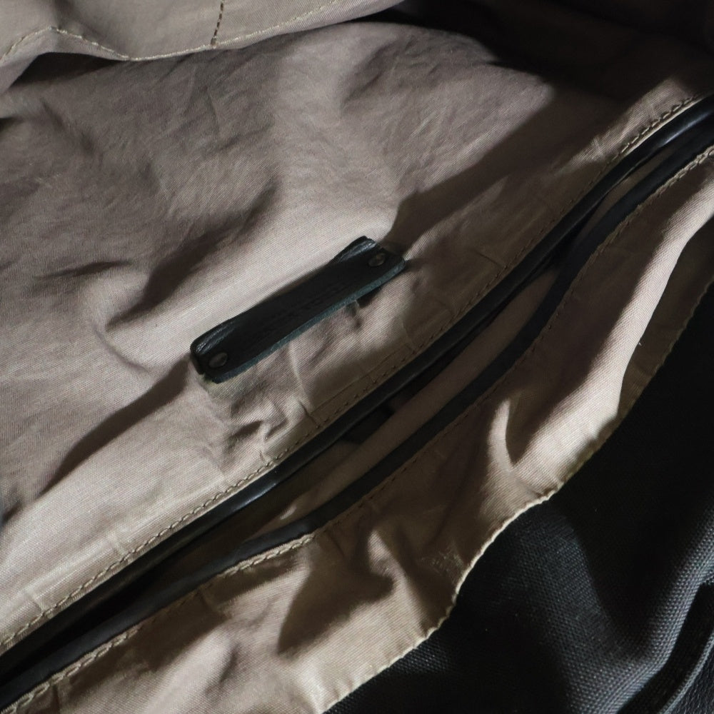 BOTTEGA VENETA(ボッテガヴェネタ) イントレチャート ナイロン/レザー バックパック リュック ブラック