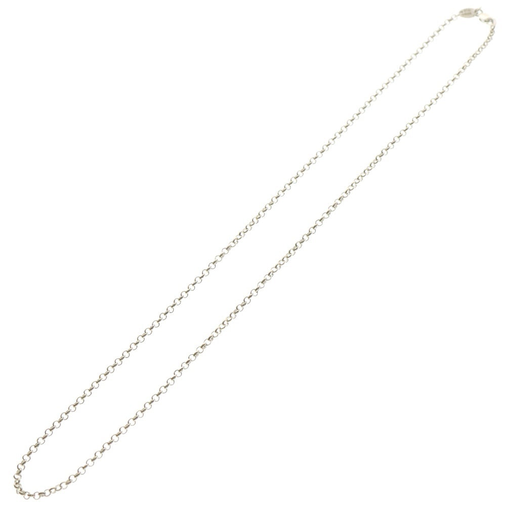 CHROME HEARTS(クロムハーツ) NECKCHAIN R18 ロールチェーンネックレス 18inch シルバー BCA083