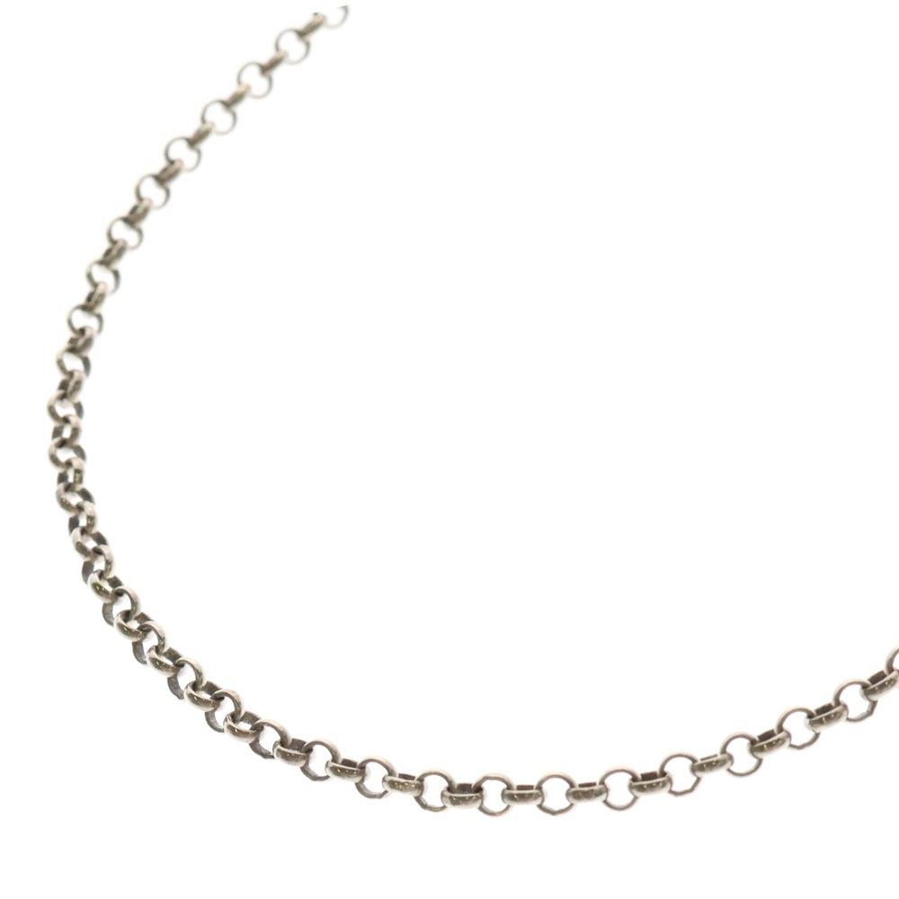 CHROME HEARTS(クロムハーツ) NECKCHAIN R18 ロールチェーンネックレス 18inch シルバー BCA083