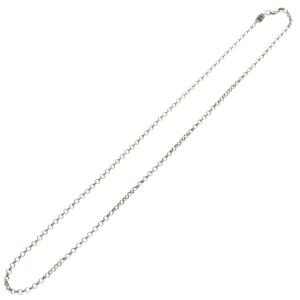 CHROME HEARTS(クロムハーツ) NECKCHAIN R16 ロールチェーンネックレス 16inch シルバー BCA082