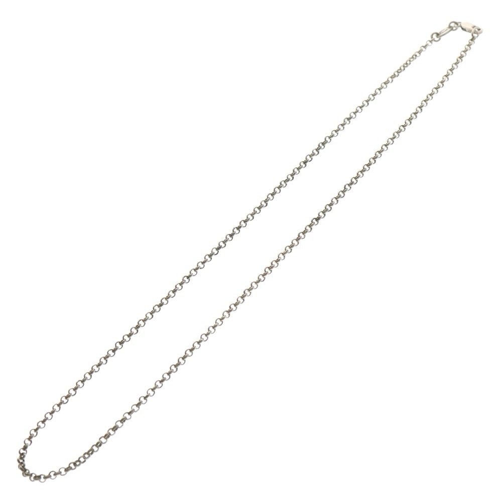 CHROME HEARTS(クロムハーツ) NECKCHAIN R16 ロールチェーンネックレス 16inch シルバー BCA082