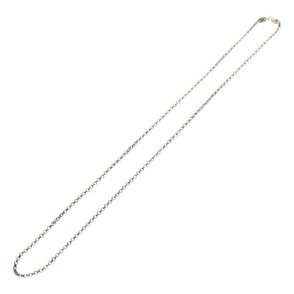 CHROME HEARTS(クロムハーツ) NECKCHAIN R20 ロールチェーンネックレス 20inch シルバー BCA084