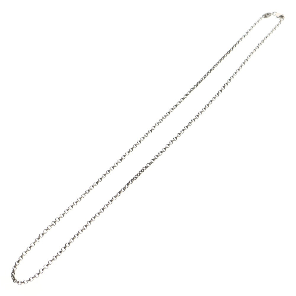 CHROME HEARTS(クロムハーツ) NECKCHAIN R20 ロールチェーンネックレス 20inch シルバー BCA084