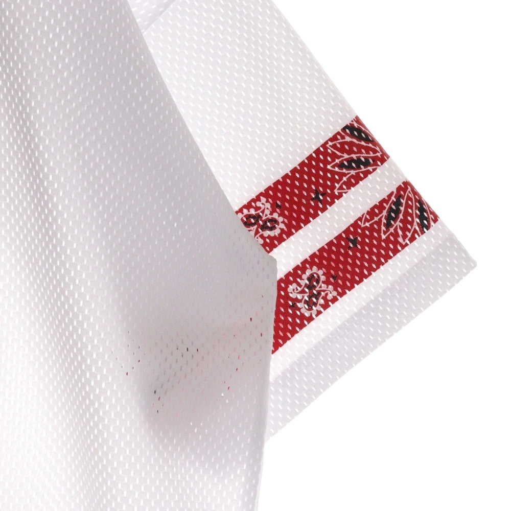 SUPREME(シュプリーム) 25SS Bandana Football Jersey バンダナ フットボール ジャージ ホワイト/レッド