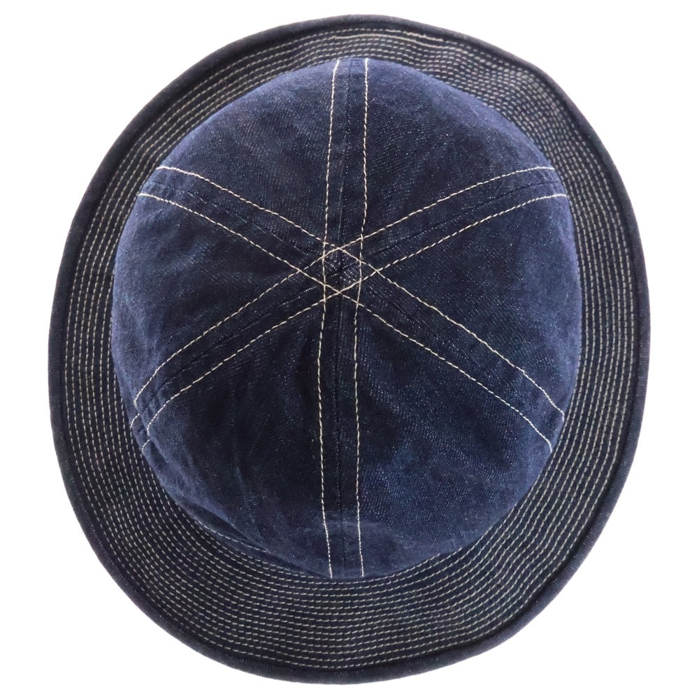 BEAMS+(ビームスプラス) DENIM HAT 38-41-0042-046 デニムハット 帽子 インディゴブルー