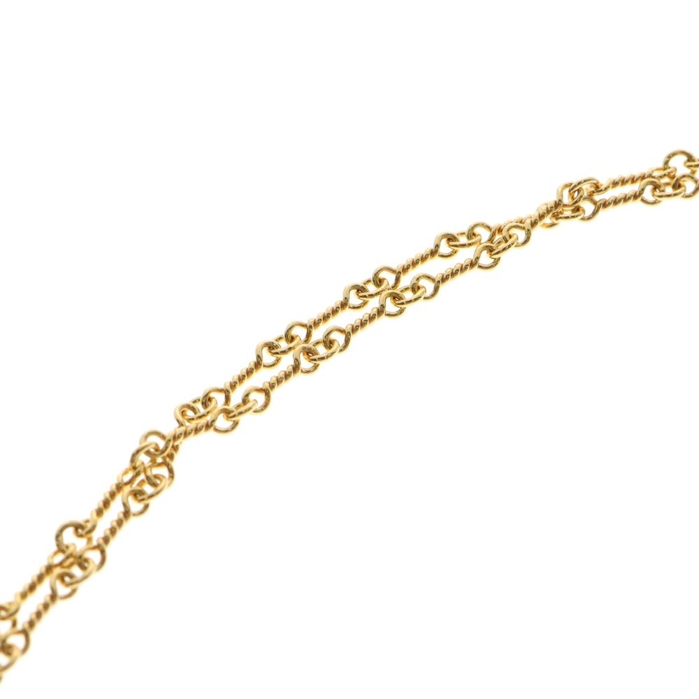 CHROME HEARTS(クロムハーツ) 22K NECKCHAIN T18 ツイストチェーンネックレス 18inch ゴールド BCA014