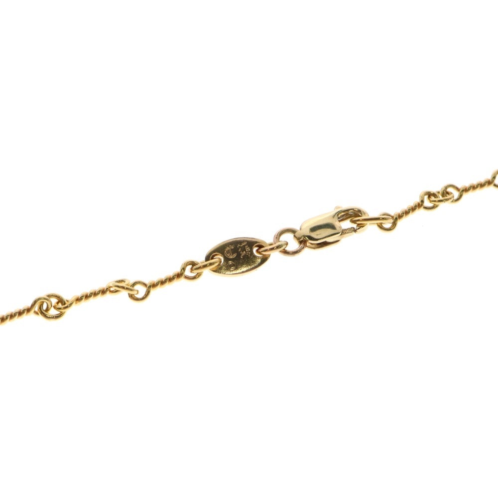 CHROME HEARTS(クロムハーツ) 22K NECKCHAIN T18 ツイストチェーンネックレス 18inch ゴールド BCA014