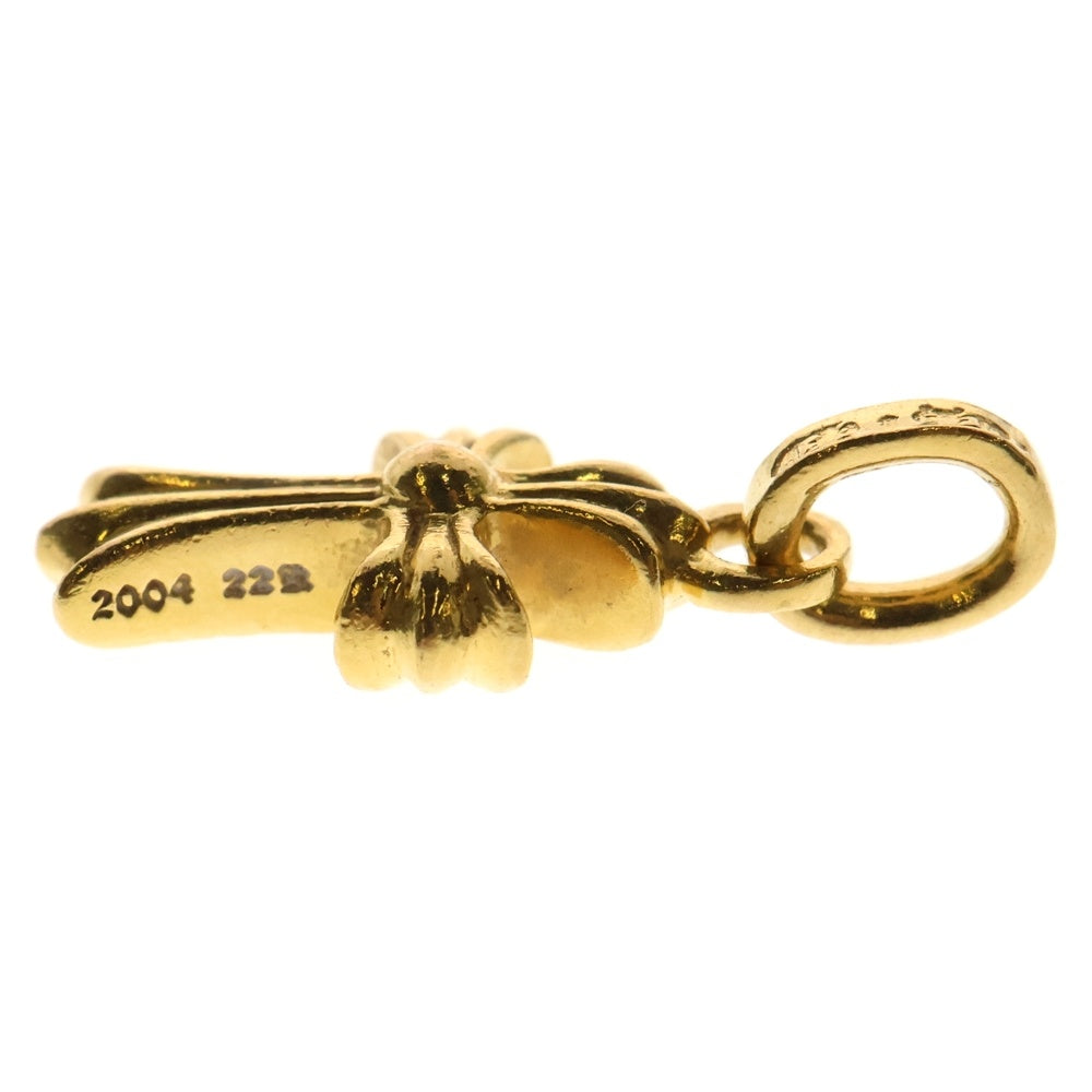 CHROME HEARTS(クロムハーツ) 22K CRS BBYFAT P/DIA ベイビーファットクロス PAVEダイヤ ペンダントトップ ゴールド BCA035