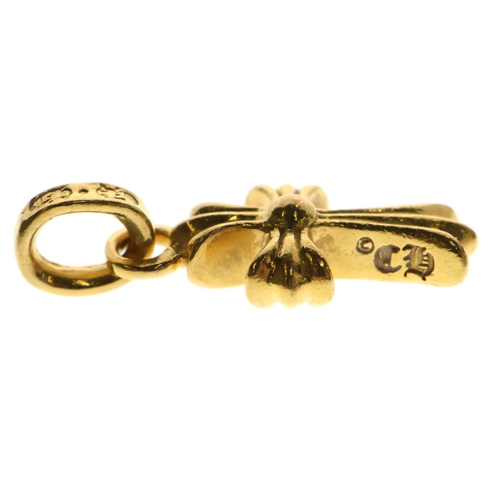 CHROME HEARTS(クロムハーツ) 22K CRS BBYFAT P/DIA ベイビーファットクロス PAVEダイヤ ペンダントトップ ゴールド BCA035
