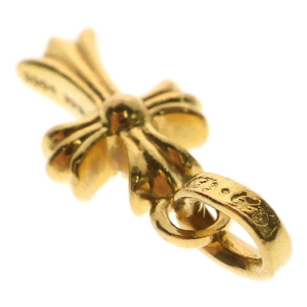 CHROME HEARTS(クロムハーツ) 22K CRS BBYFAT P/DIA ベイビーファットクロス PAVEダイヤ ペンダントトップ ゴールド BCA035