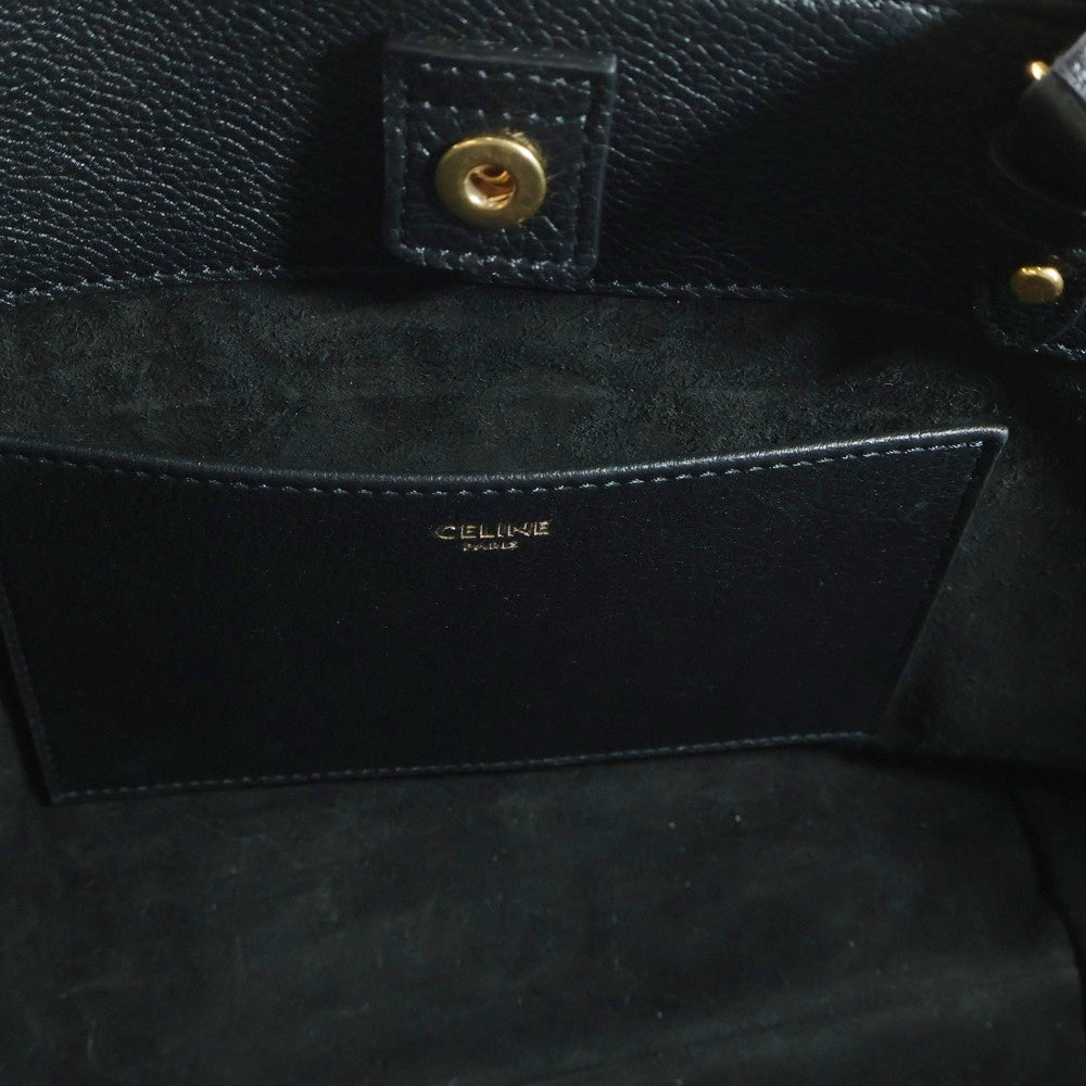 CELINE(セリーヌ) ミニ カバ アナイス トリオンフ 2WAYバッグ ブラック118613ENY.38NO