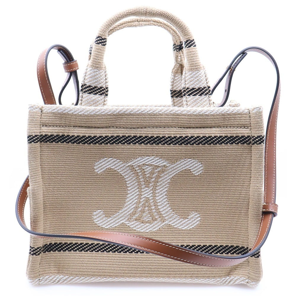 CELINE(セリーヌ) SMALL CABAS スモール カバ タイス トートバッグ バッグ ベージュ 199162FV2