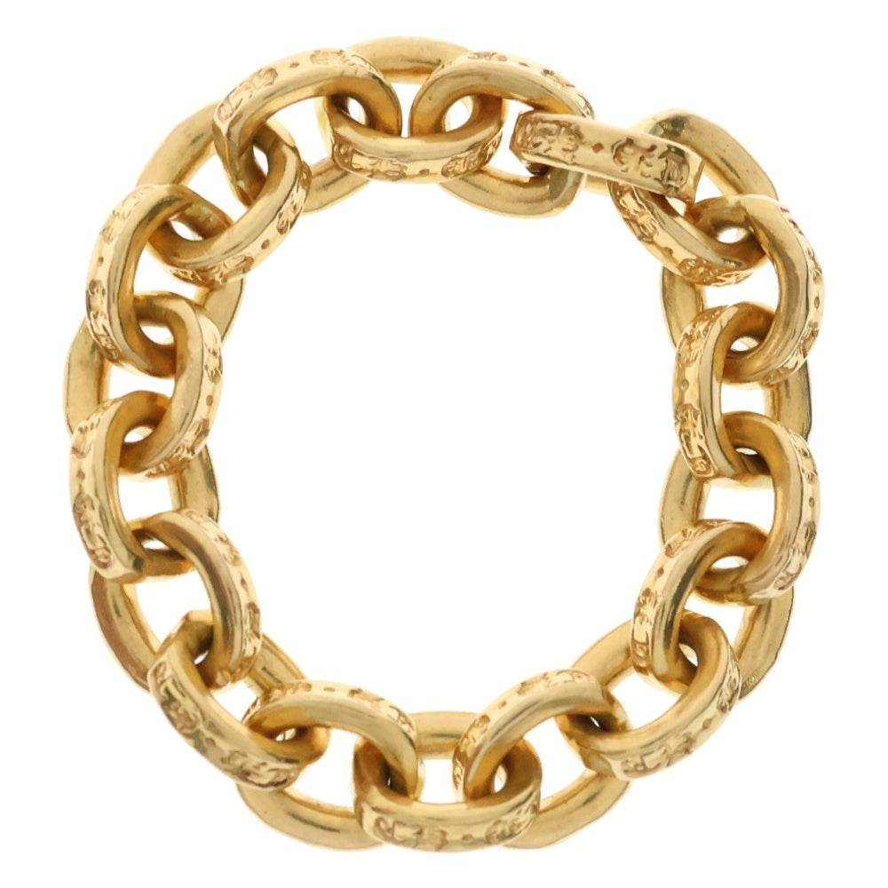 CHROME HEARTS(クロムハーツ) 22K PAPER CHAIN RING ペーパーチェーン ゴールドリング