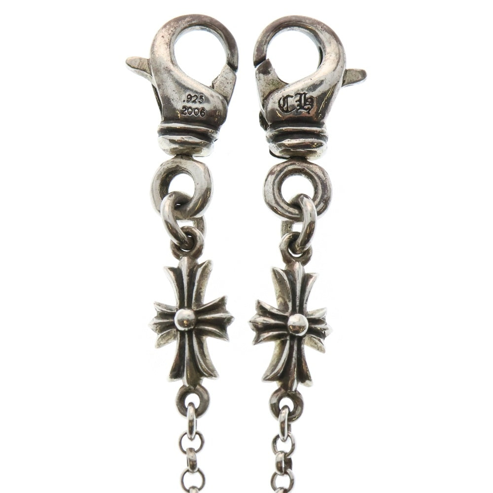 CHROME HEARTS(クロムハーツ) MASK ROLL-CHIN 2 CLIP マスク ロールチェーン 2クリップ シルバー BCA291