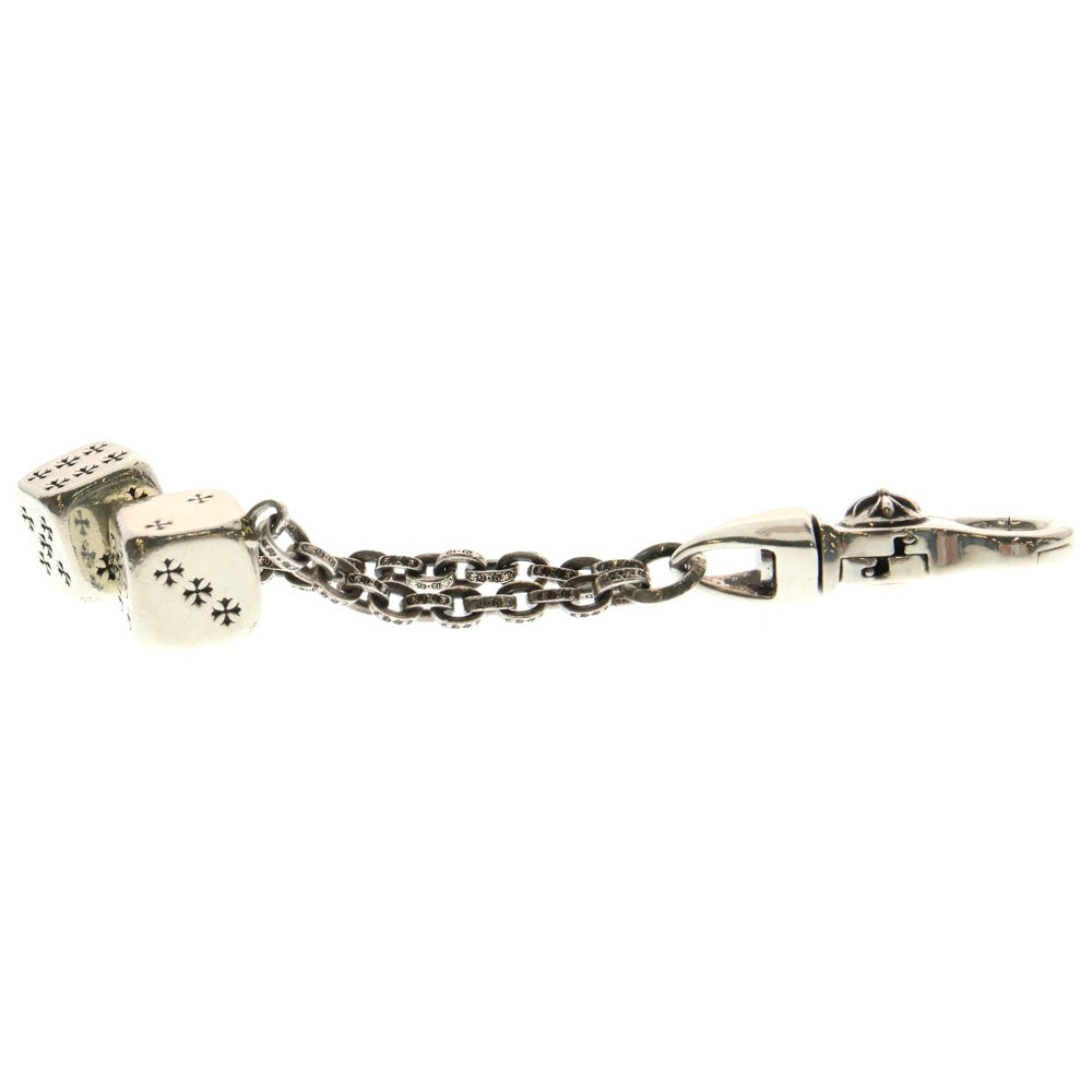 CHROME HEARTS(クロムハーツ) DICE DBL ダブルダイス キーチェーン シルバー