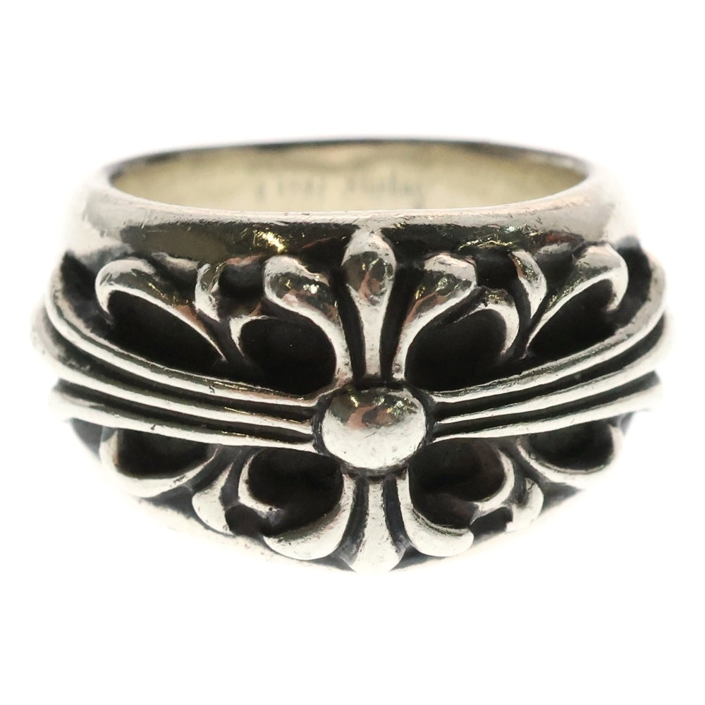 CHROME HEARTS(クロムハーツ) FLRL CRS フローラルクロス リング シルバー BCA346